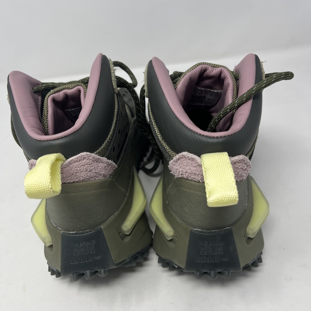 Adidas x Pharrell HU NMD S1 RYAT Men's Size 8 Focus Olive Sneakers IE4686 - Picture 3 of 14